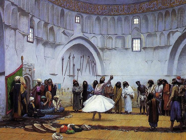 Whirling Dervishes, Jean Leon Gerome